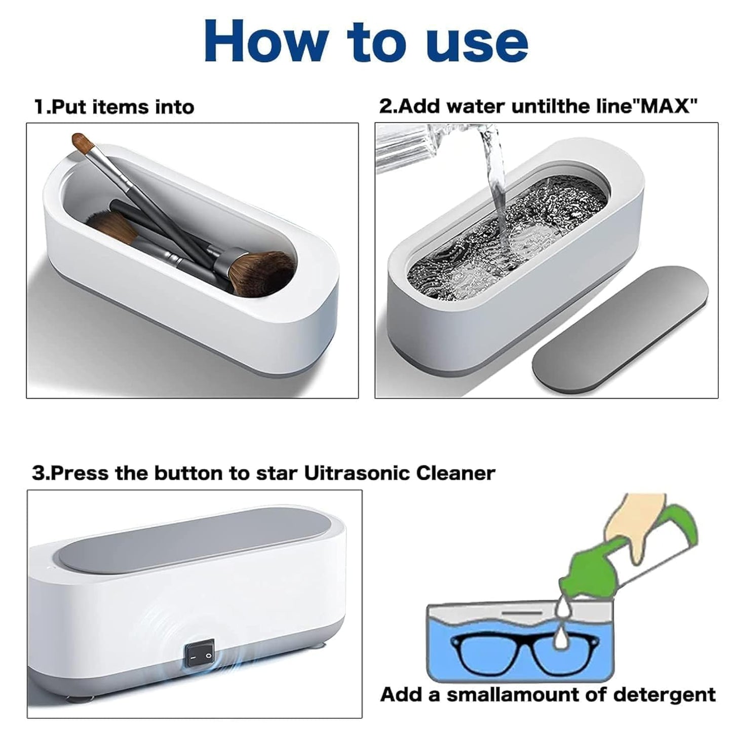 Ultrasonic Jewelry Cleaner â Sparkling Clean Jewelry in Minutes with Advanced Sonic Technology