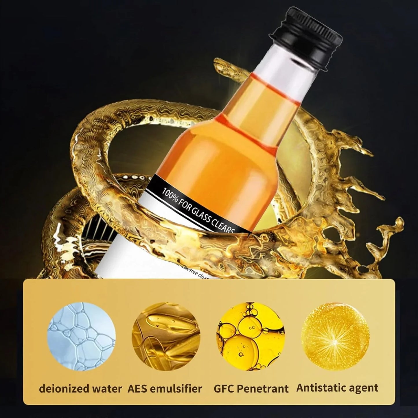 Powerful GlassGuard Cleaner